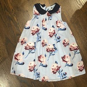 Janie and Jack Collar Flower Dress